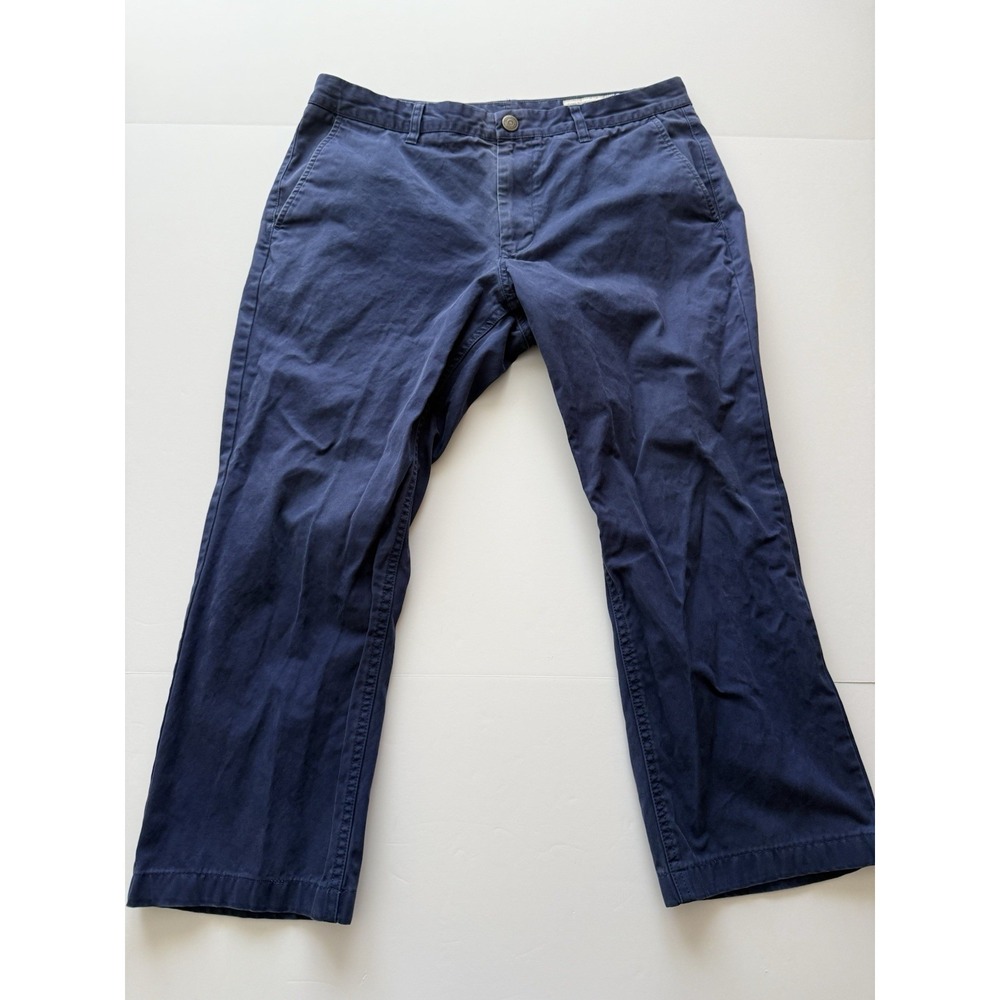 Bonobos Men 34x34 Chino Pants Slim Fit Blue Casual Cotton See Description
